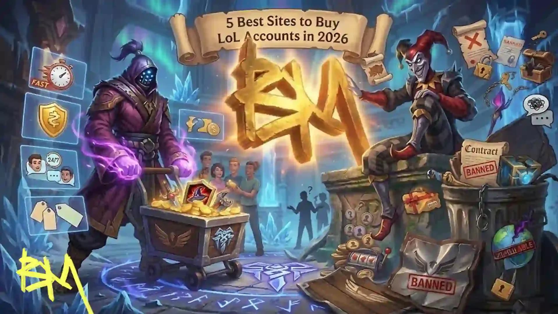5 Best Sites to Buy LoL Accounts in 2026