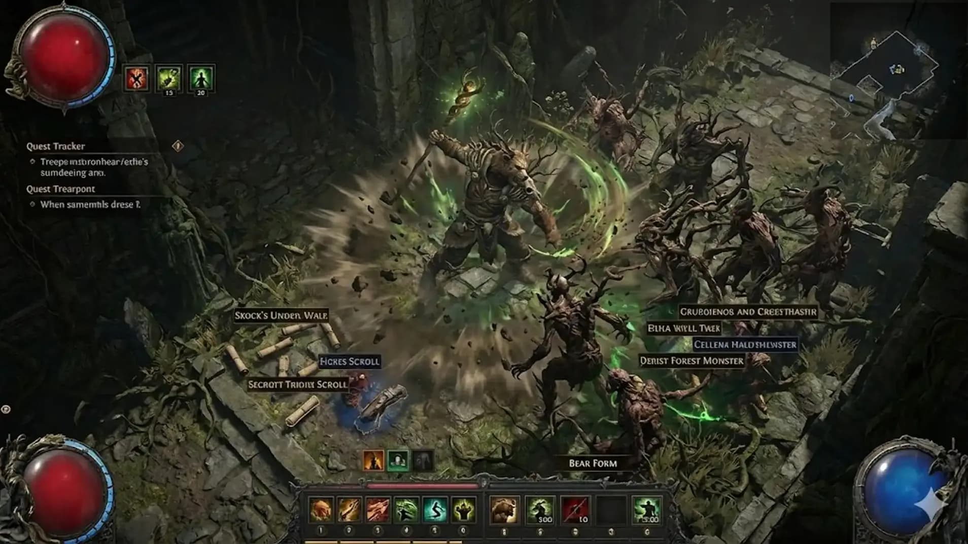 PoE 2 Bear Druid build guide | Build shape shifting