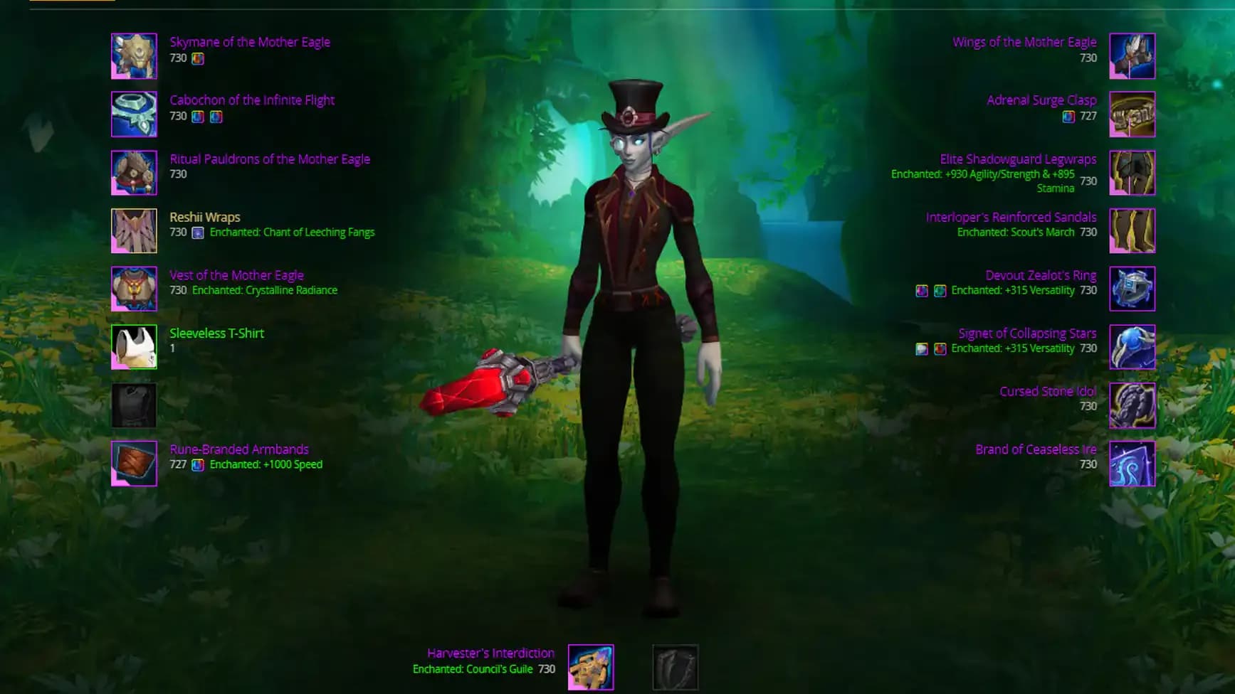Wow TWW 11.2.5 Guardian Druid Bis Gear
