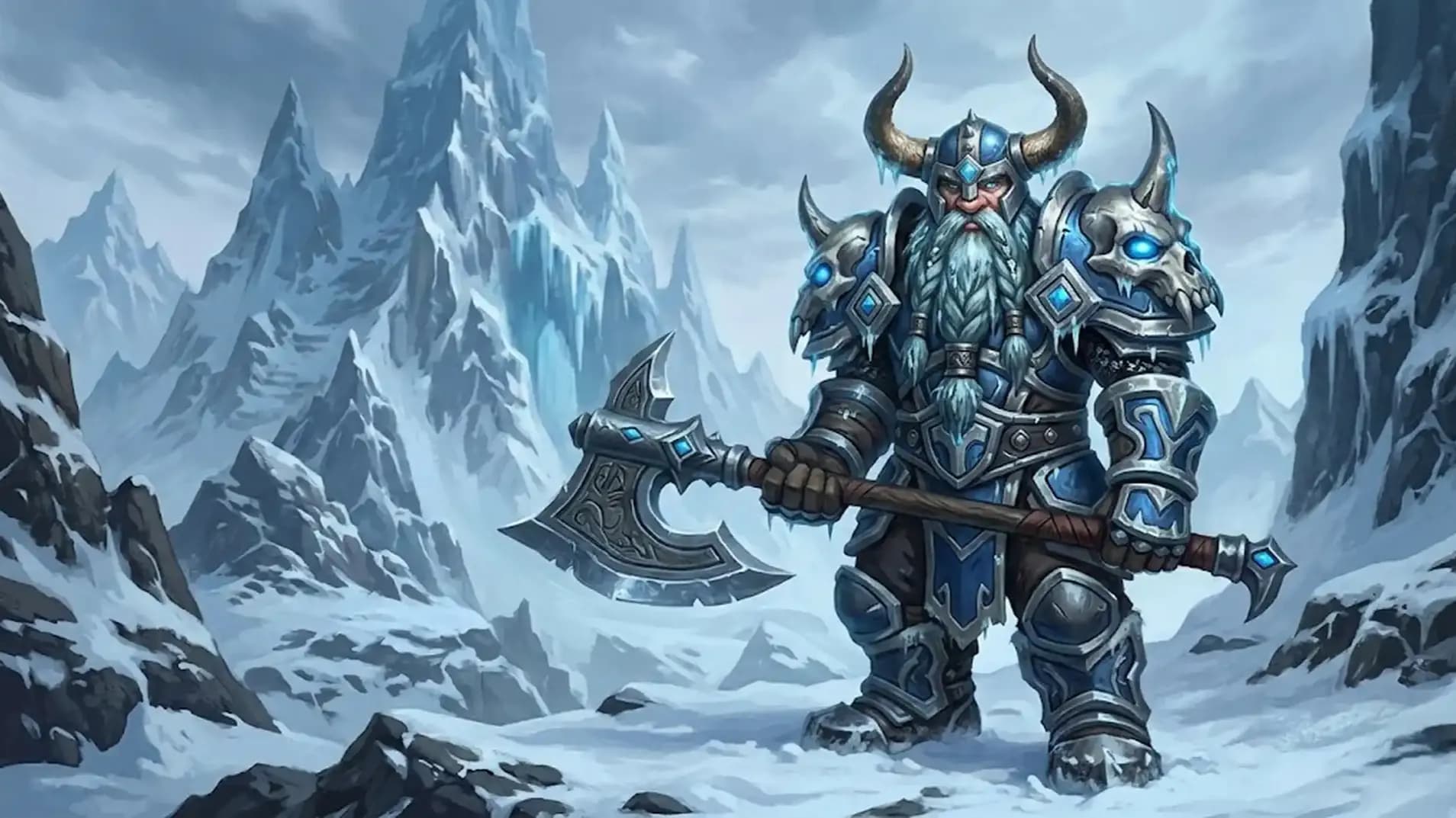 Colossal Dragonplate Battlegear (Heroic Recolor): Cool Midnight Style Transmog WoW Warrior