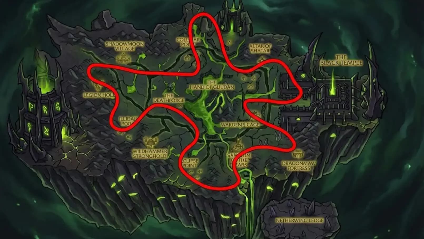 TBC Classic Anniversary Dreaming Glory Locations