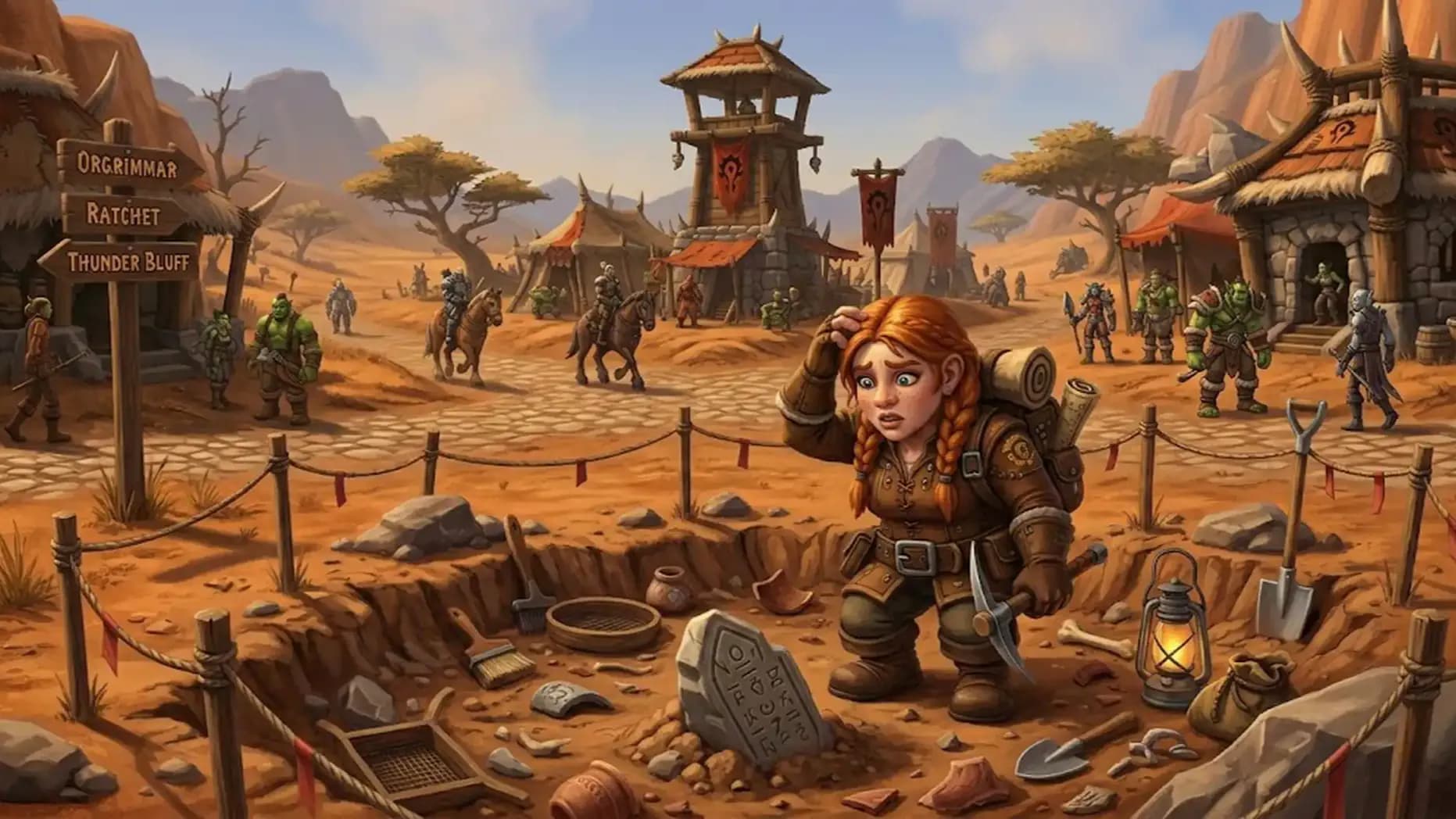 Archaeology Trainer Locations & NPC IDs