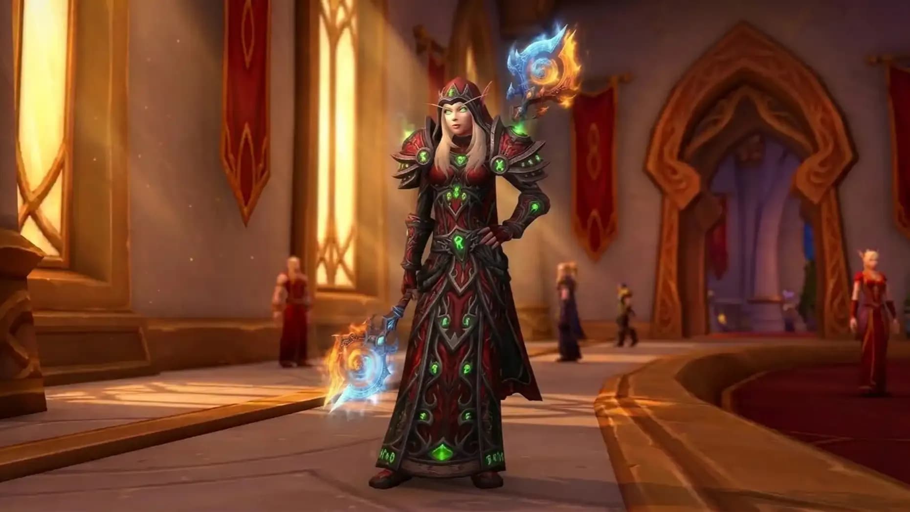 Icecrown Citadel Sanctified Bloodmage's Regalia