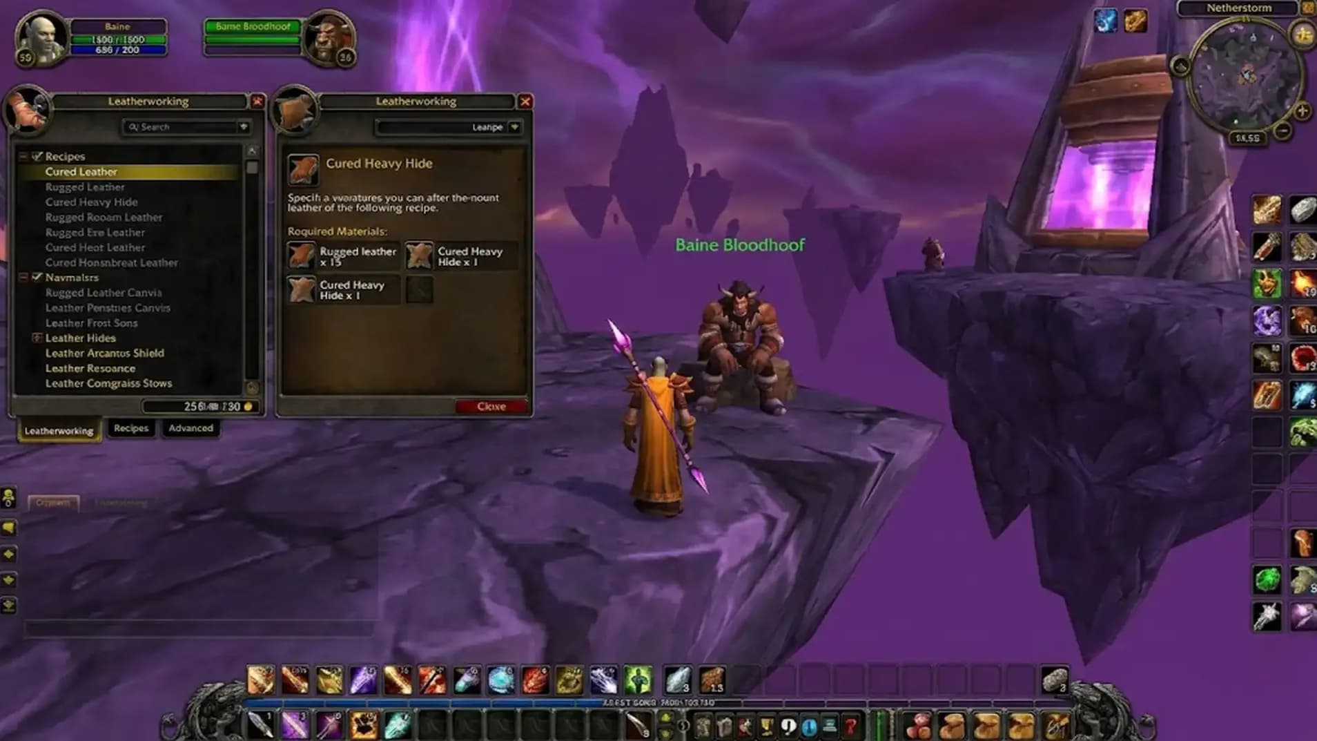 WoW Midnight Leatherworking Guide 1–100