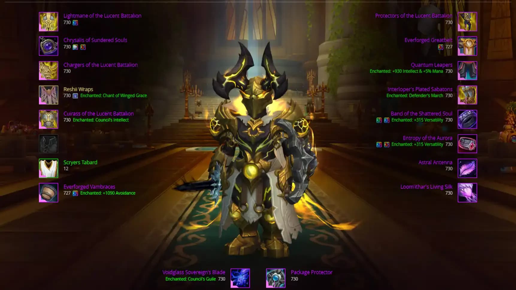 Wow TWW 11.2.5 Holy Paladin Bis Gear