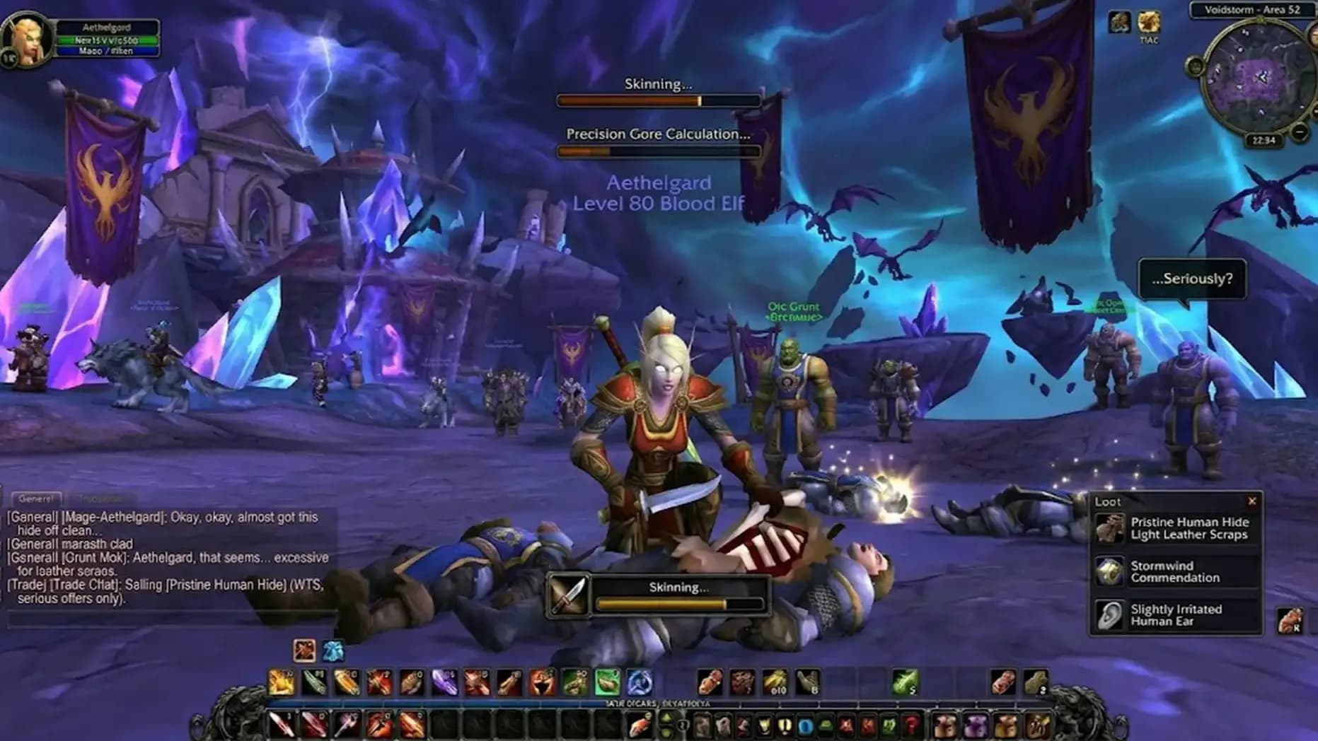 WoW Midnight Skinning Guide 1–100