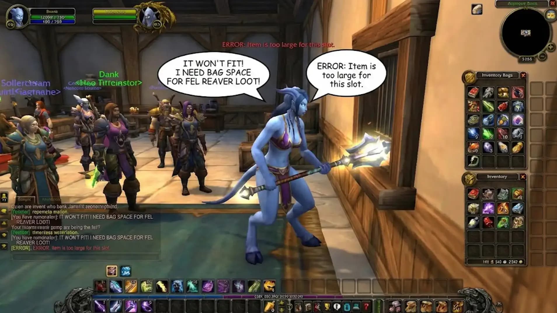 WoW TBC Anniversary Preparation Guide | Bags, bank slots, and start supplies