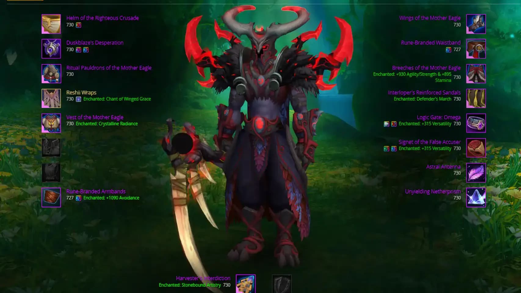 Wow TWW 11.2.5 Feral Druid Bis Gear
