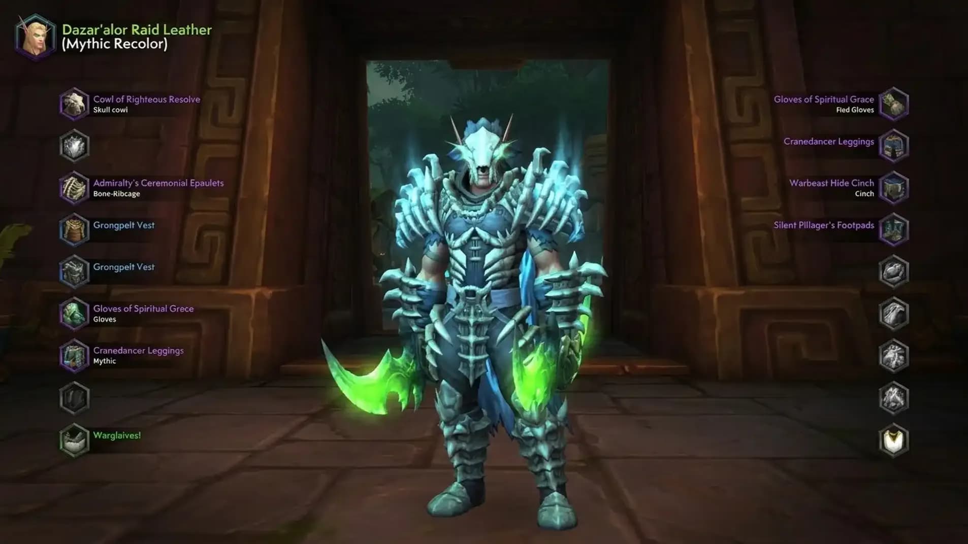 Felreaper Vestments (Mythic Recolor)