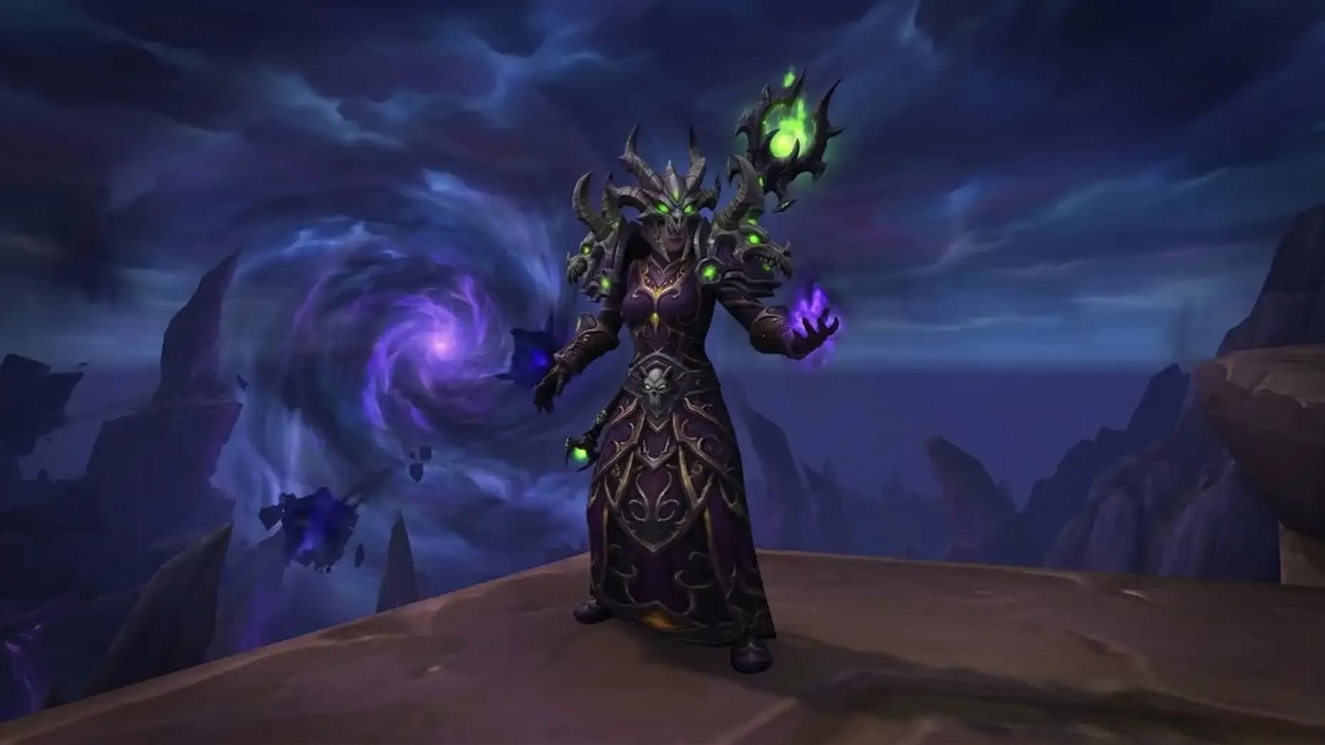 WoW Midnight Warlock Transmog Sets to Make Quel'Thalas Weep