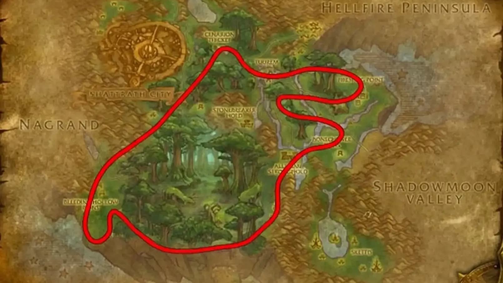 TBC Classic Anniversary Felweed Locations
