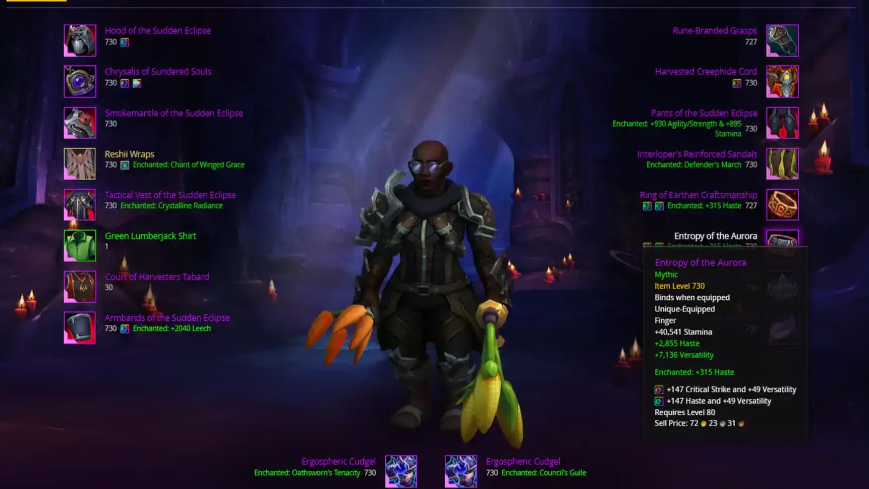 Wow TWW 11.2.5 Outlaw Rogue Bis Gear