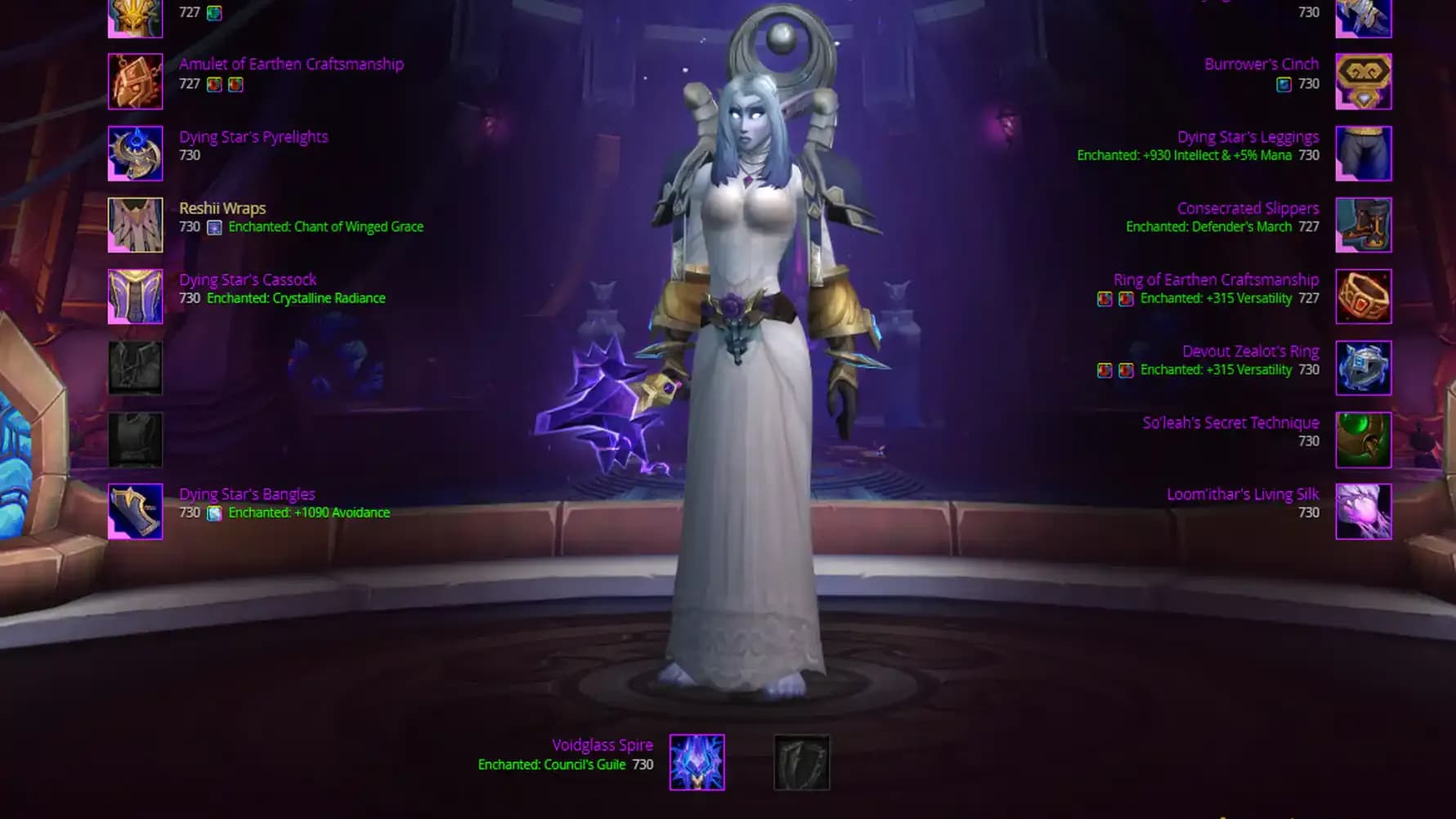 Wow TWW 11.2.5 Holy Priest Bis Gear