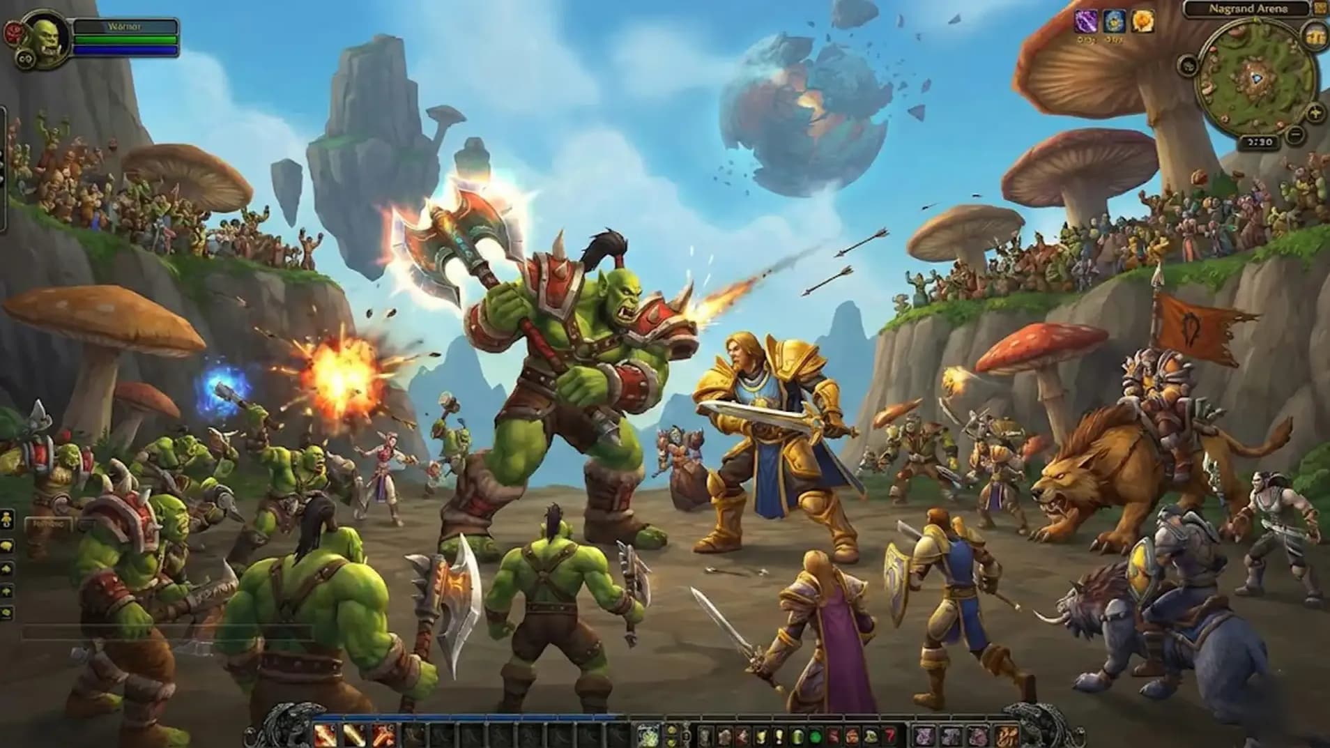Wow TBC anniversary Rated Arenas