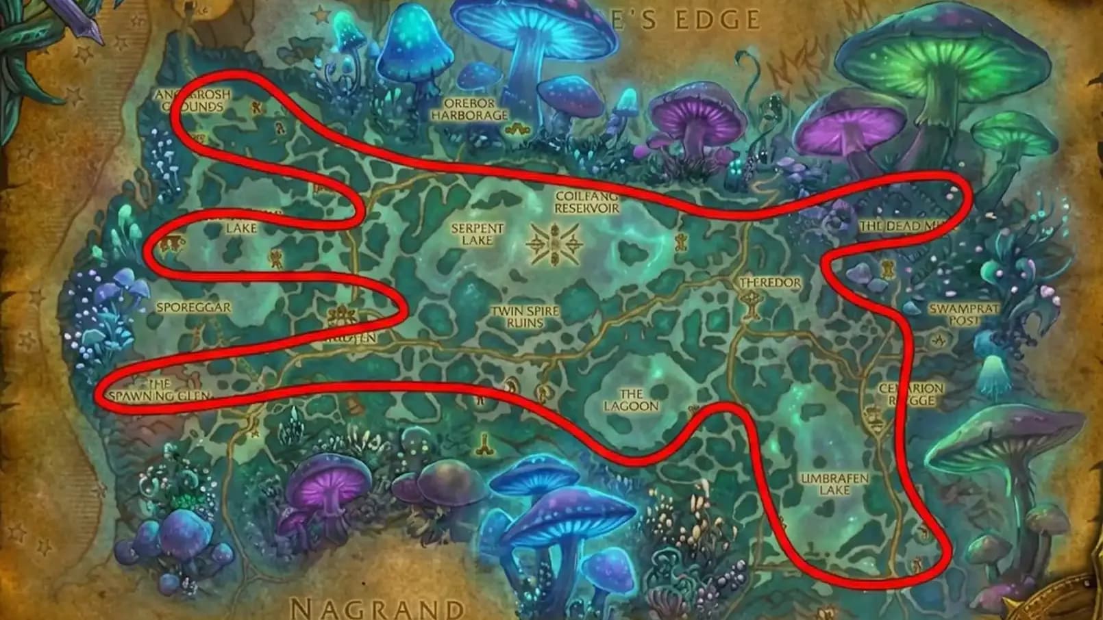 TBC Classic Anniversary Bloodthistle Locations