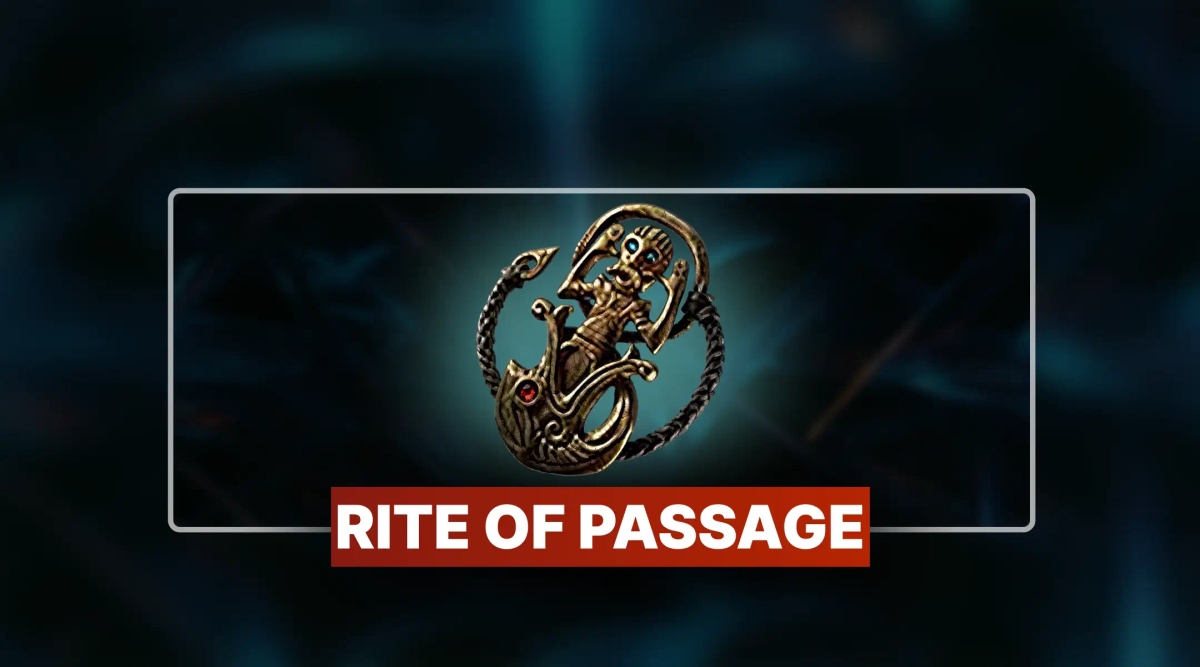 PoE 2 Rite of Passage for sale