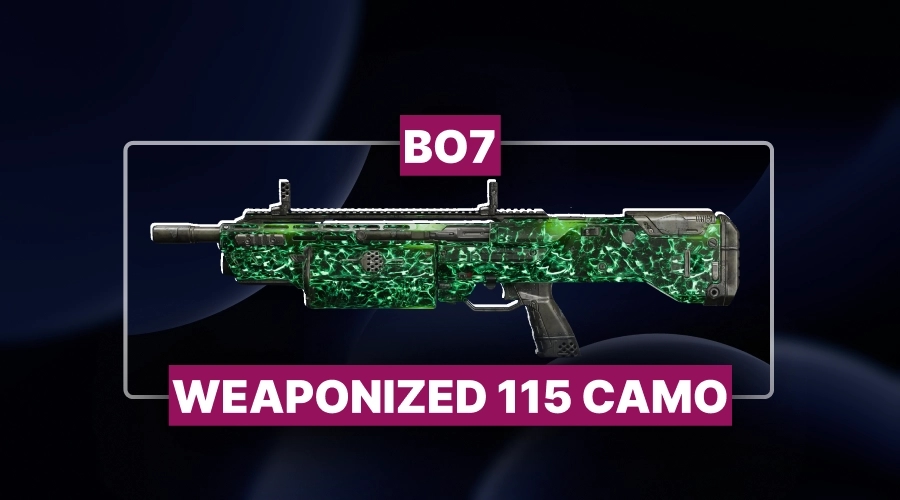 BO7 Weaponized 115 Camo Boosting