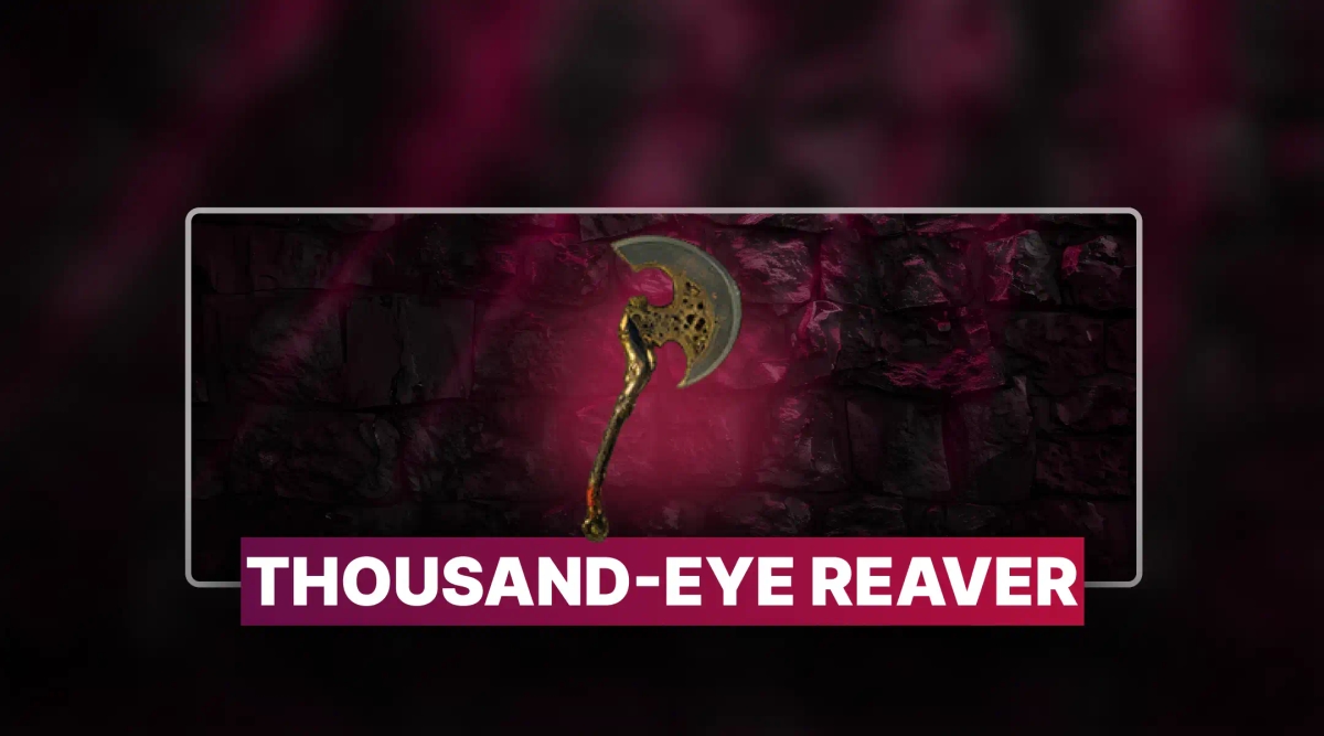 Diablo 4 Thousand-Eye Reaver For Sale