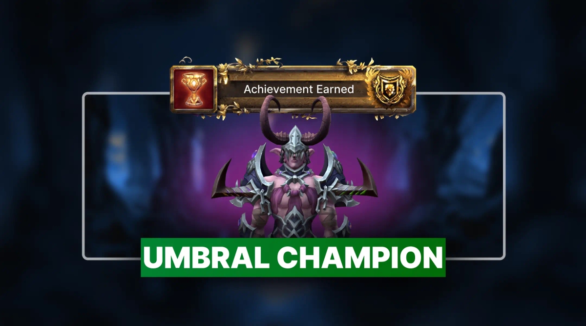 WoW Umbral Champion Boost
