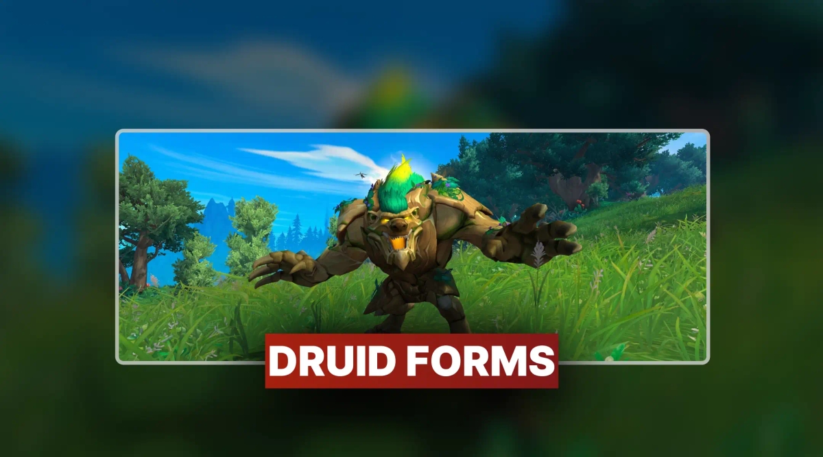 WoW Druid Forms Boost