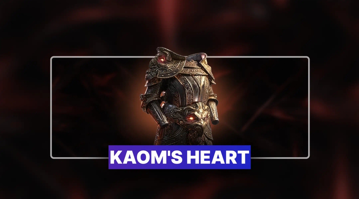 PoE 2 Kaom's Heart for sale