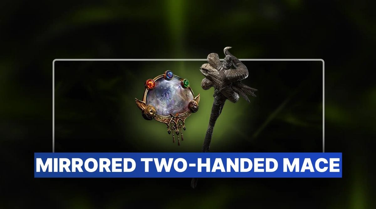 PoE 2 Mirrored Two-Handed Mace for sale