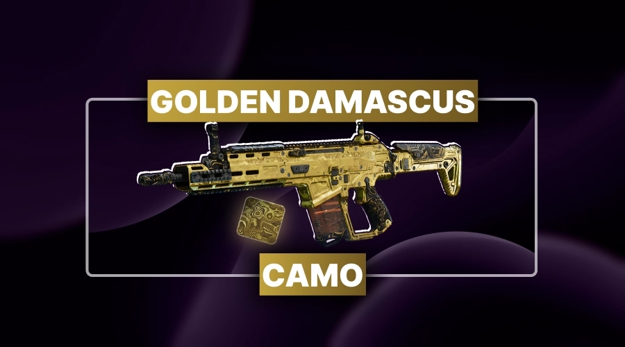 BO7 Golden Damascus Camo Carry