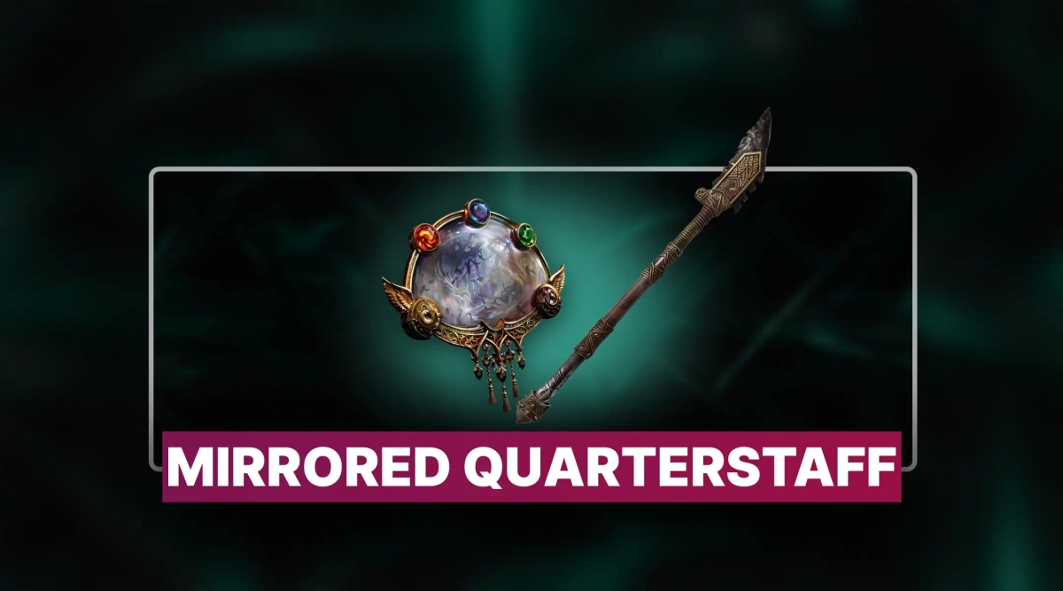 PoE 2 Mirrored Quarterstaff for sale
