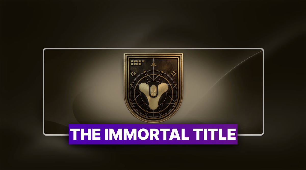 Destiny 2 The Immortal Title Carry