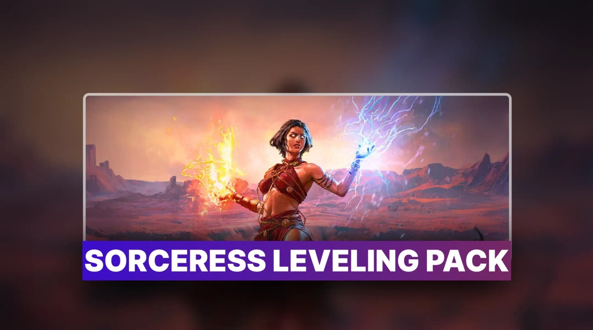 PoE 2 Sorceress Leveling Pack