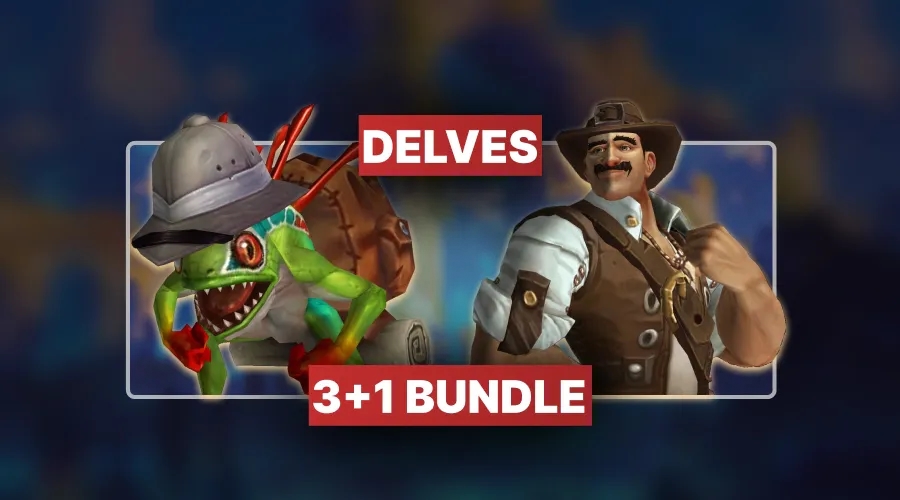 WoW Delves 3+1 Bundle