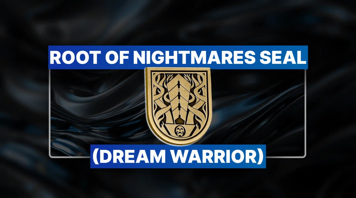 Destiny 2 Root of Nightmares Seal (Dream Warrior) Boost
