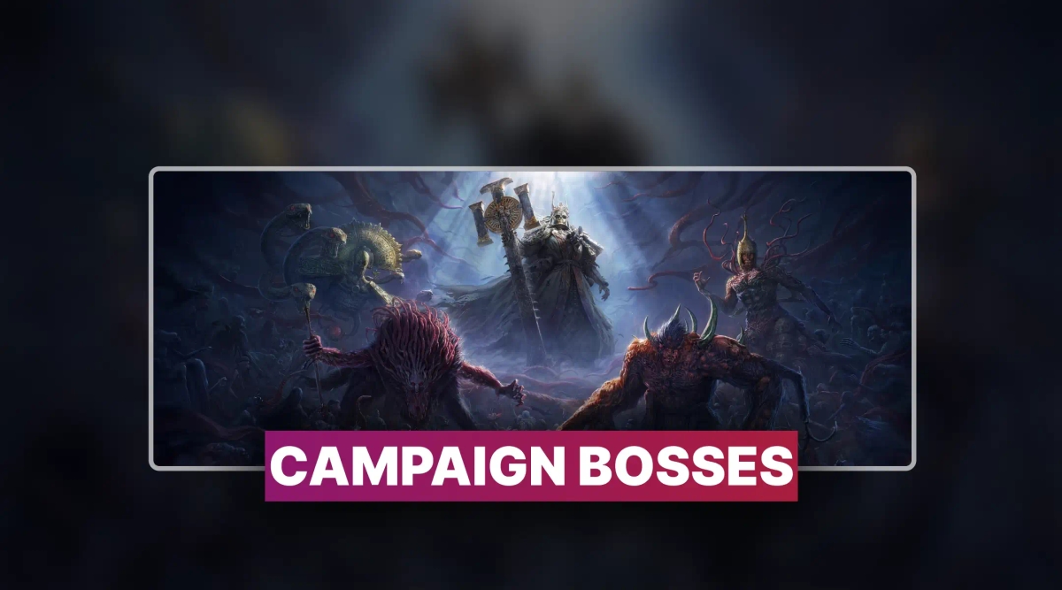 PoE 2 Campaign Bosses Boost