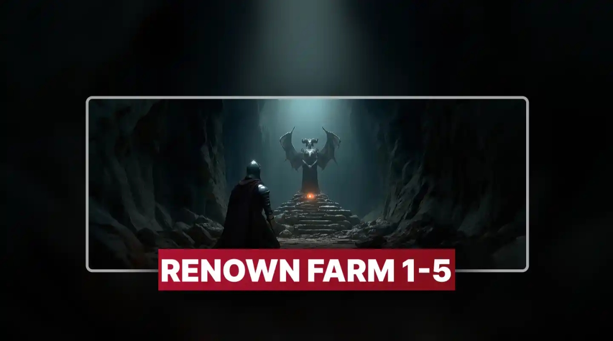 Diablo 4 Renown Boosting