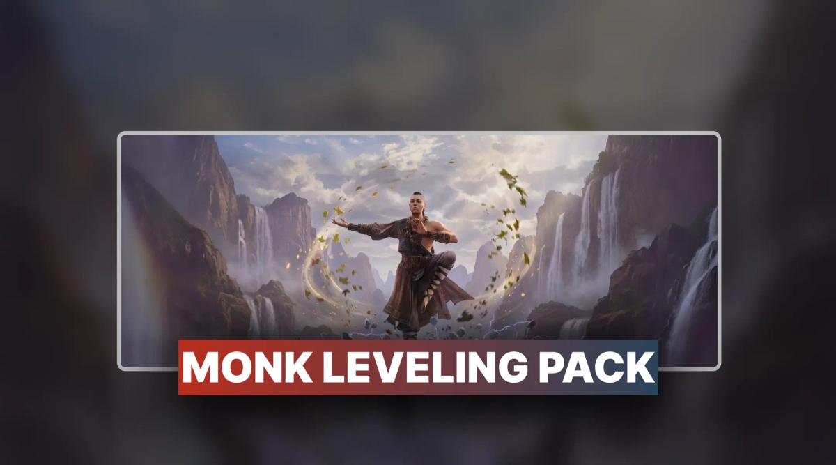PoE 2 Monk Leveling Pack
