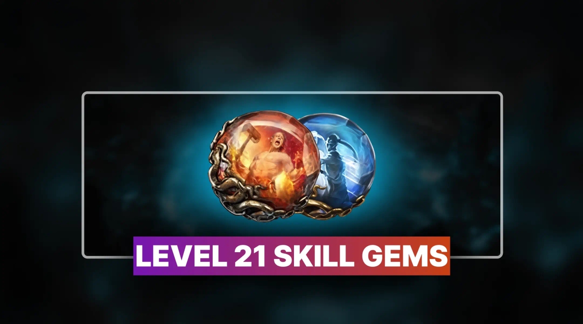 PoE 2 Level 21 Skill Gems for sale