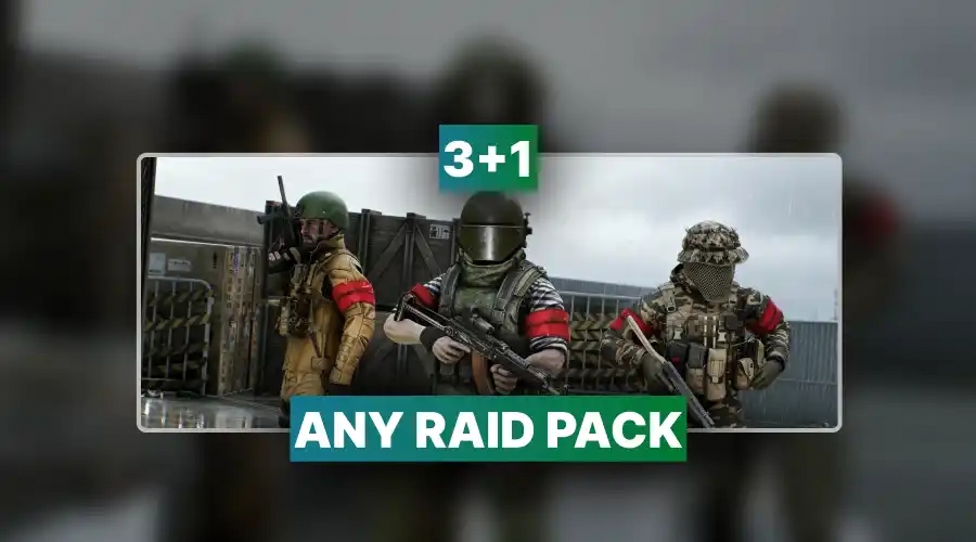 EFT 3+1 Any Raid Bundle