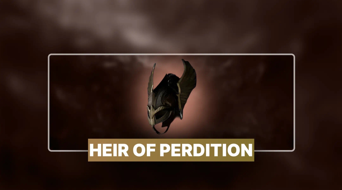 Diablo 4 Heir of Perdition For Sale