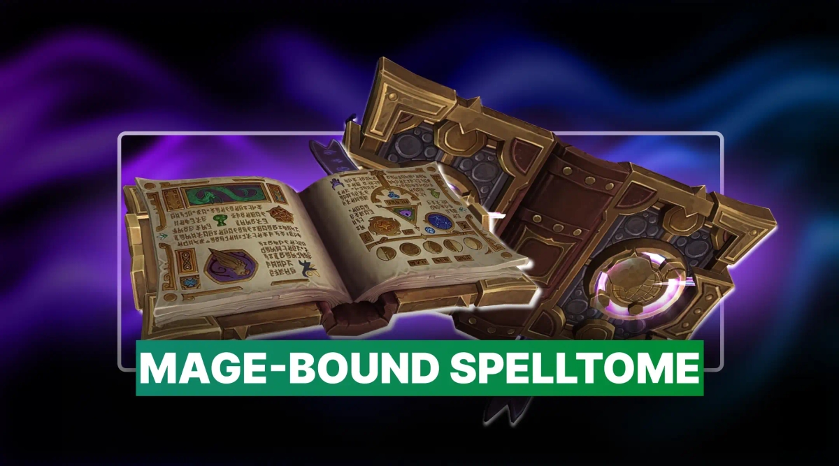 Mage-Bound Spelltome Boost
