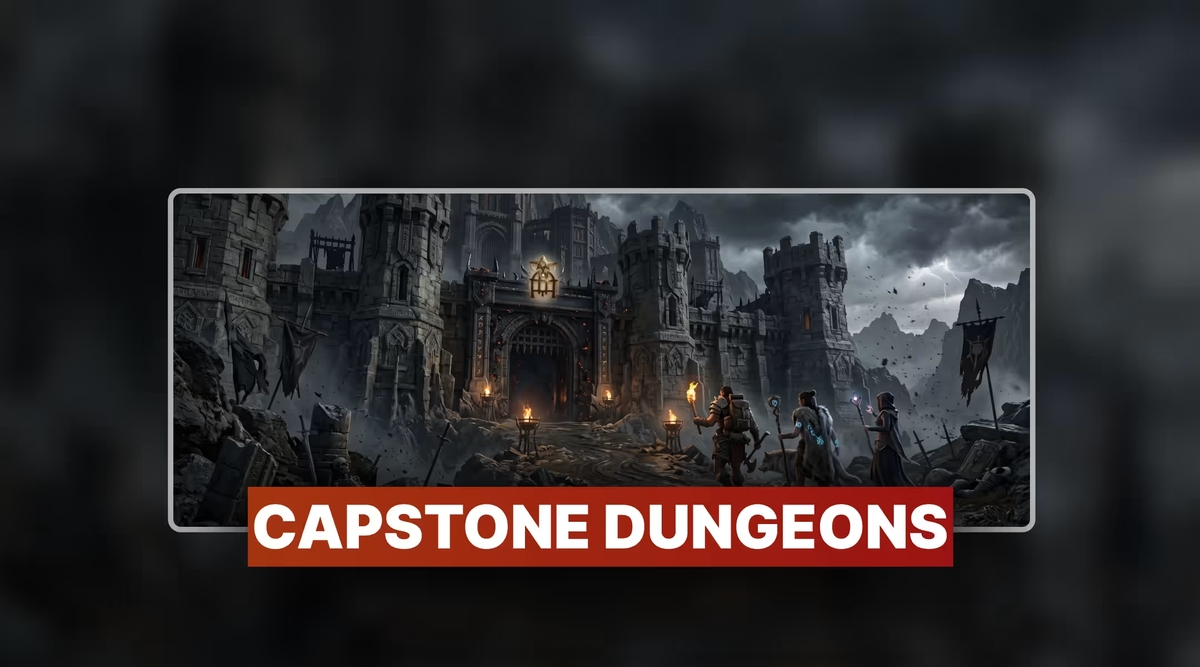 Diablo 4 Capstone Dungeons Boost