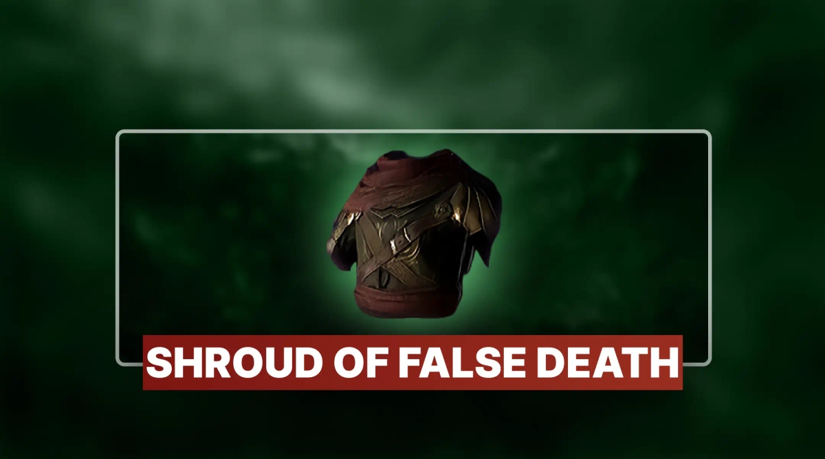 Diablo 4 Shroud of False Death For Sale