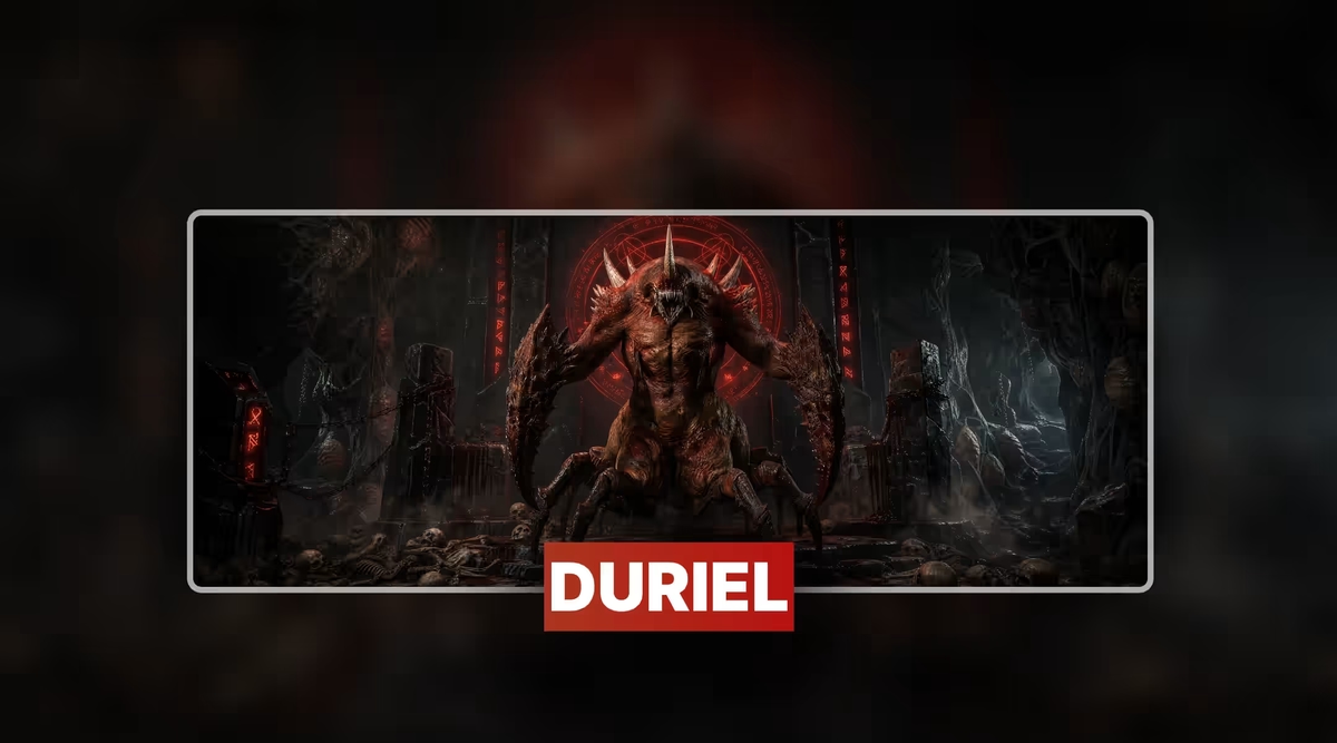 Diablo 4 Duriel, King of Maggots Kill